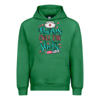 Emerald nurses call the shots Urban Hoodie - NancyCooperArtShop