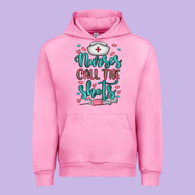 Nurses Call The Shots Urban Hoodie Designed By Nancycooperartshop