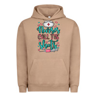 Pigment Burro nurses call the shots Urban Hoodie - NancyCooperArtShop
