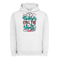 Pigment Lunar Rock nurses call the shots Urban Hoodie - NancyCooperArtShop