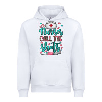 White nurses call the shots Urban Hoodie - NancyCooperArtShop