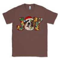 Chestnut Saint Bernard Christmas joy, Classic Tee - RanaPortraitStore