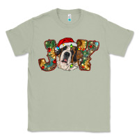 Matcha Saint Bernard Christmas joy, Classic Tee - RanaPortraitStore