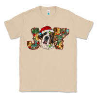 Mushroom Saint Bernard Christmas joy, Classic Tee - RanaPortraitStore