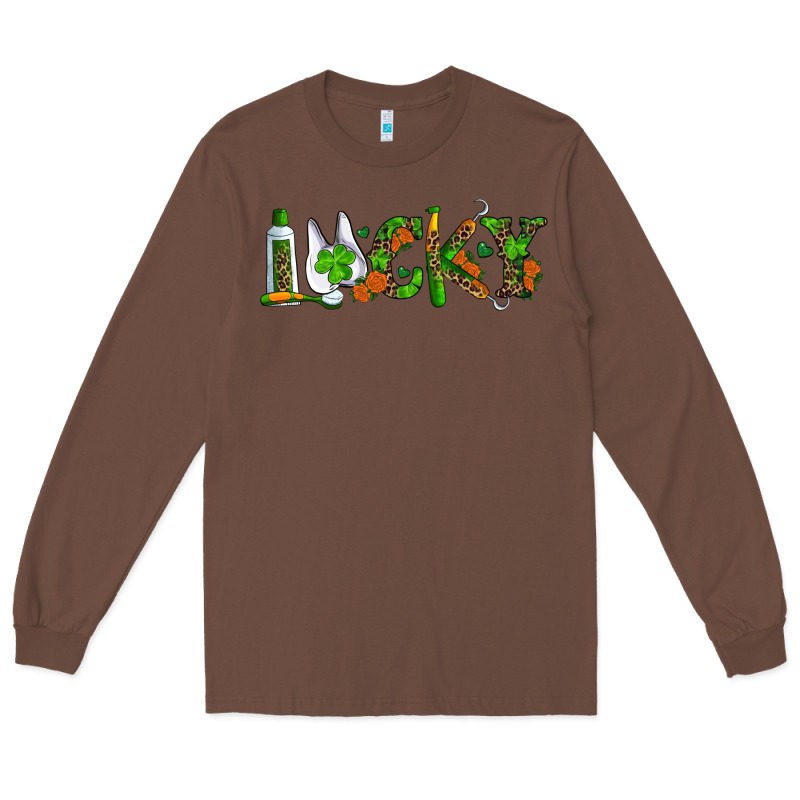 Dental Love St. Patricks Day Long Sleeve Tee by RanaPortraitStore | Teevron