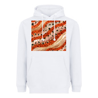 White orange glitter Heavyweight Hoodie - JahusDesignShop