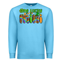 Ocean Blue st patricks one lucky mini Premium Sweatshirt - AdoDesignShop
