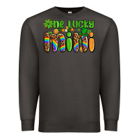 Smoke st patricks one lucky mini Premium Sweatshirt - AdoDesignShop