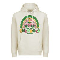 Oatmeal Heather shamrock cutie Premium Hoodie - MaliasSmallBusiness