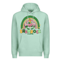 Seafoam shamrock cutie Premium Hoodie - MaliasSmallBusiness