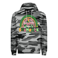 Slate Camo shamrock cutie Premium Hoodie - MaliasSmallBusiness