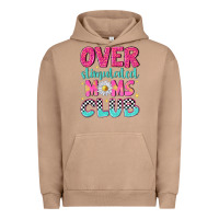 Pigment Burro over stimulated moms club Urban Hoodie - NancyCooperArtShop