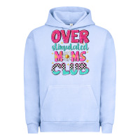 Pigment Grape Ice over stimulated moms club Urban Hoodie - NancyCooperArtShop