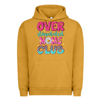 Pigment Peanut Butter over stimulated moms club Urban Hoodie - NancyCooperArtShop