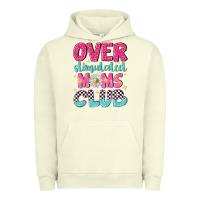 Pigment Pistachio over stimulated moms club Urban Hoodie - NancyCooperArtShop