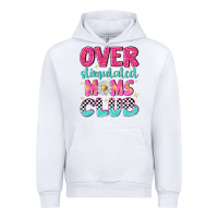White over stimulated moms club Urban Hoodie - NancyCooperArtShop