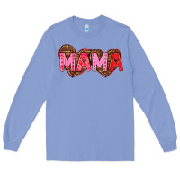 Colony Blue mama valentines day Long Sleeve Tee - texasbilliewilder