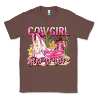 Chestnut cowgirl summer Classic Tee - texasbilliewilder
