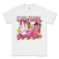 White cowgirl summer Classic Tee - texasbilliewilder