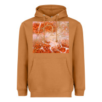 Meerkat orange glitter Heavyweight Hoodie - JahusDesignShop