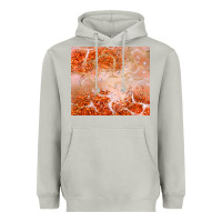 Moon Dust orange glitter Heavyweight Hoodie - JahusDesignShop