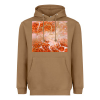 Toasted Coconut orange glitter Heavyweight Hoodie - JahusDesignShop