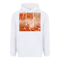 White orange glitter Heavyweight Hoodie - JahusDesignShop