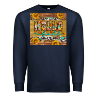 Navy western hello fall tumbler Premium Sweatshirt - Artiststas