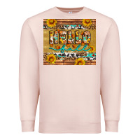 Pale Pink western hello fall tumbler Premium Sweatshirt - Artiststas