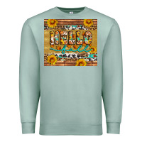 Seafoam western hello fall tumbler Premium Sweatshirt - Artiststas