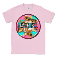 Bubblegum Pink teacher vibe earrings Classic Tee - BundleAndBundleShop