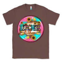 Chestnut teacher vibe earrings Classic Tee - BundleAndBundleShop