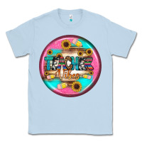 Dusty Blue teacher vibe earrings Classic Tee - BundleAndBundleShop