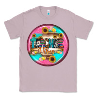 Lilac teacher vibe earrings Classic Tee - BundleAndBundleShop
