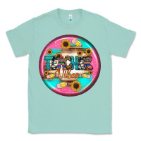 Seafoam teacher vibe earrings Classic Tee - BundleAndBundleShop
