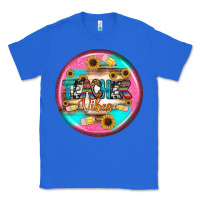 True Royal teacher vibe earrings Classic Tee - BundleAndBundleShop