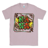 Lilac softball nana with leopard Classic Tee - Zillion Design Studio