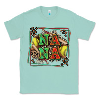 Seafoam softball nana with leopard Classic Tee - Zillion Design Studio