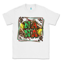White softball nana with leopard Classic Tee - Zillion Design Studio
