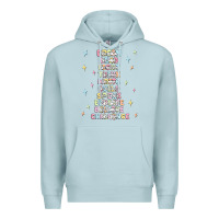 Blue Mist jesus names believe Premium Hoodie - MaliasSmallBusiness