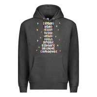 Charcoal Heather jesus names believe Premium Hoodie - MaliasSmallBusiness