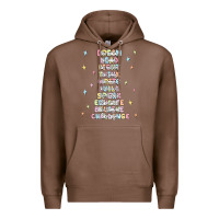 Chestnut jesus names believe Premium Hoodie - MaliasSmallBusiness