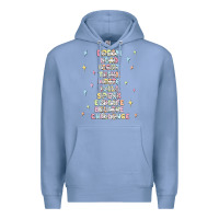 Colony Blue jesus names believe Premium Hoodie - MaliasSmallBusiness