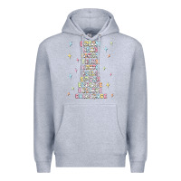 Heather Grey jesus names believe Premium Hoodie - MaliasSmallBusiness