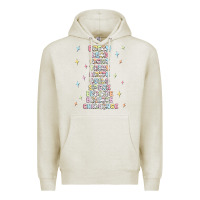 Oatmeal Heather jesus names believe Premium Hoodie - MaliasSmallBusiness
