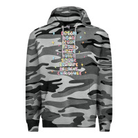 Slate Camo jesus names believe Premium Hoodie - MaliasSmallBusiness