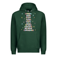 Sports Green jesus names believe Premium Hoodie - MaliasSmallBusiness