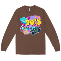 Chestnut 90's mama Long Sleeve Tee - Zillion Design Studio