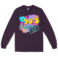 Plum 90's mama Long Sleeve Tee - Zillion Design Studio