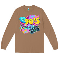 Toasted Coconut 90's mama Long Sleeve Tee - Zillion Design Studio